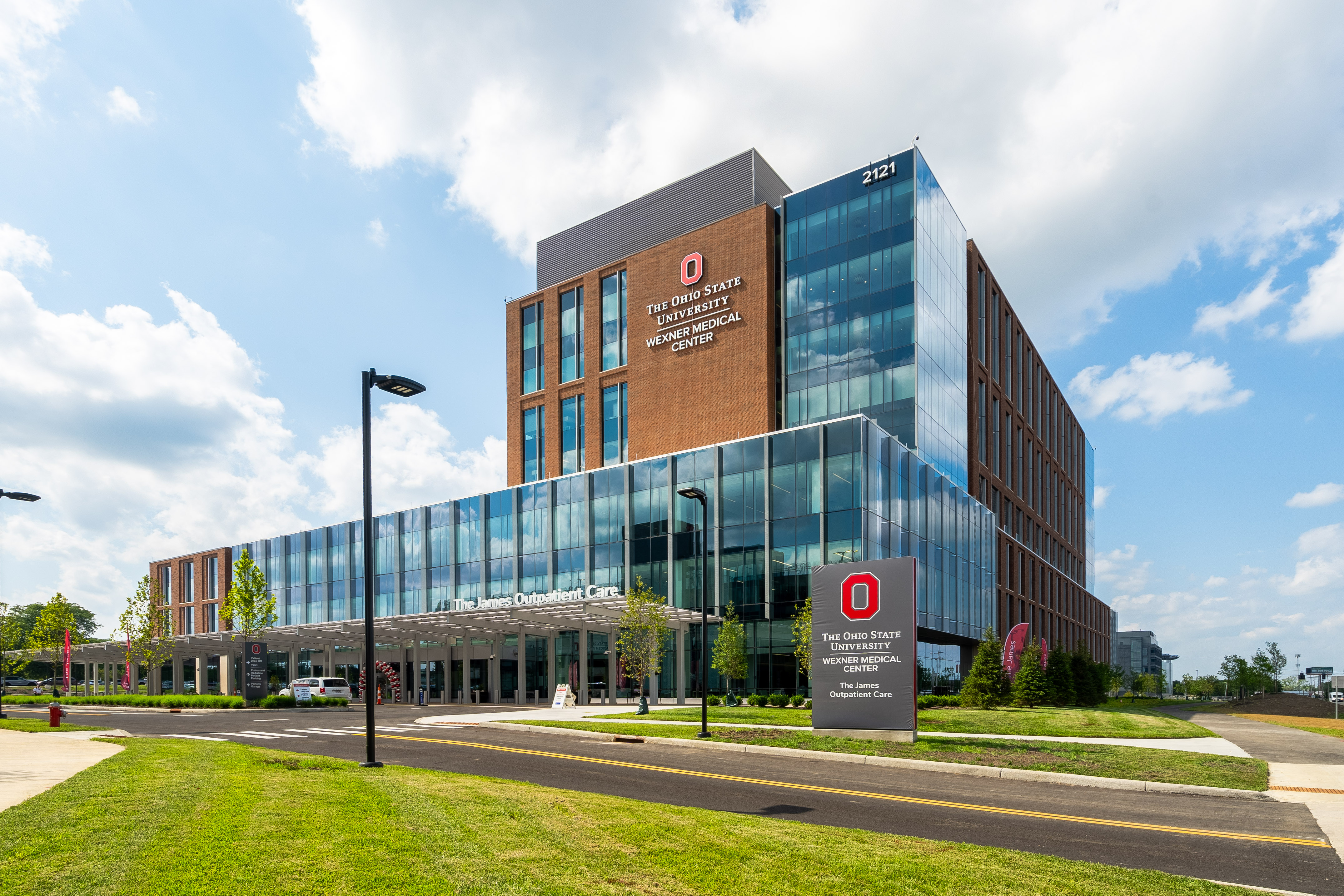 Exterior Shot of The James Outpatient Care Opens