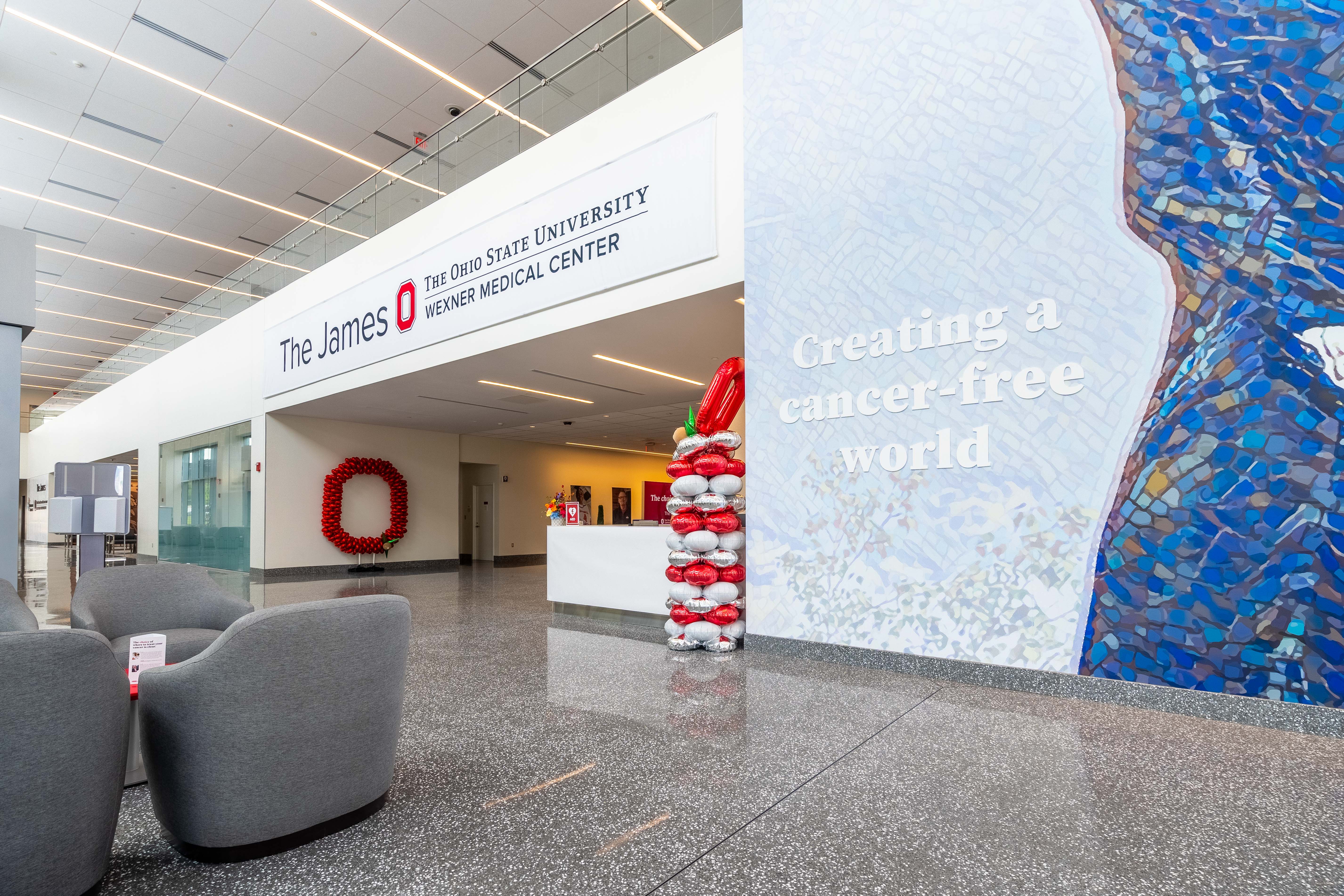 Main Lobby of The James OutPatient Hospital