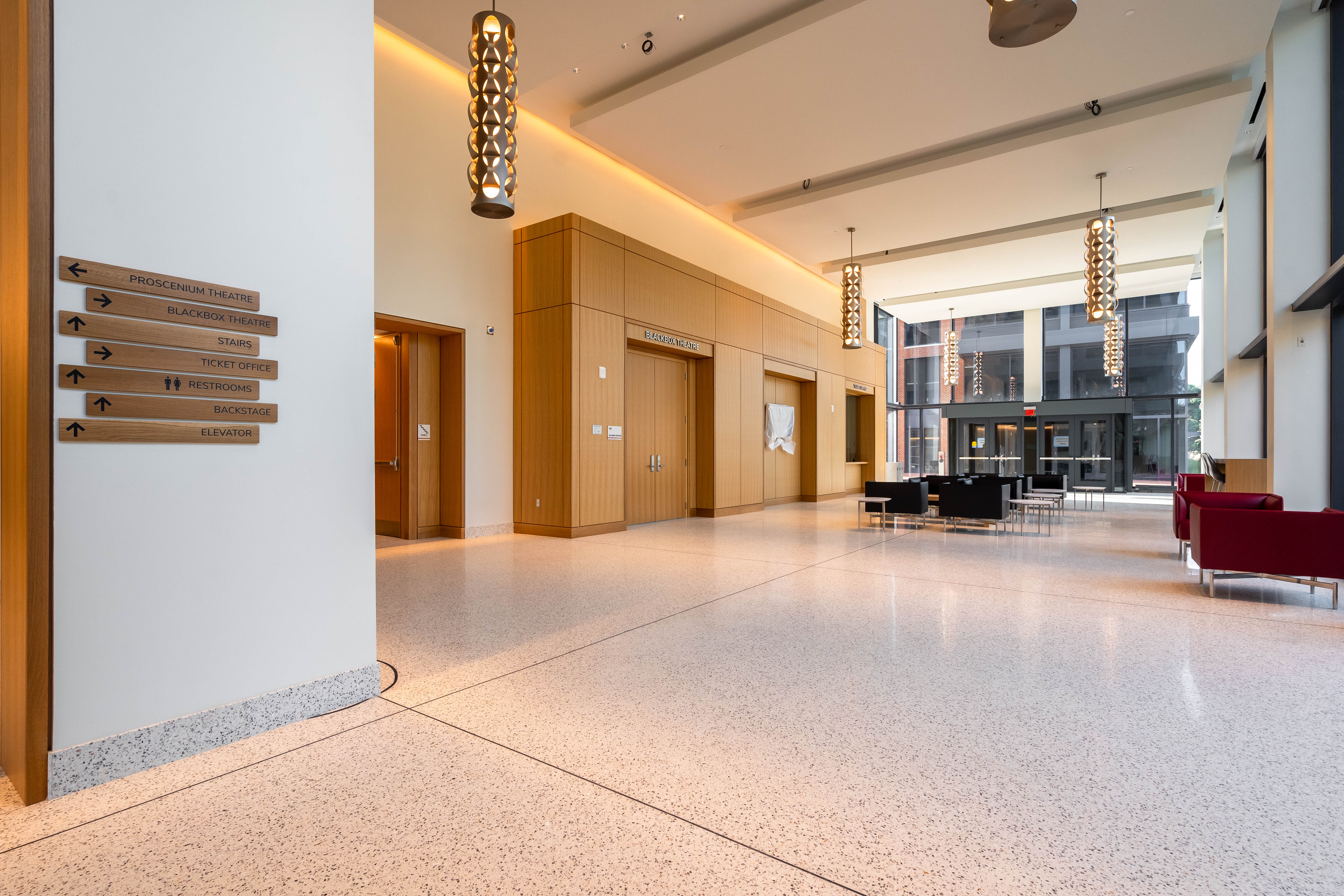 1st Floor Lobby of the Arts District