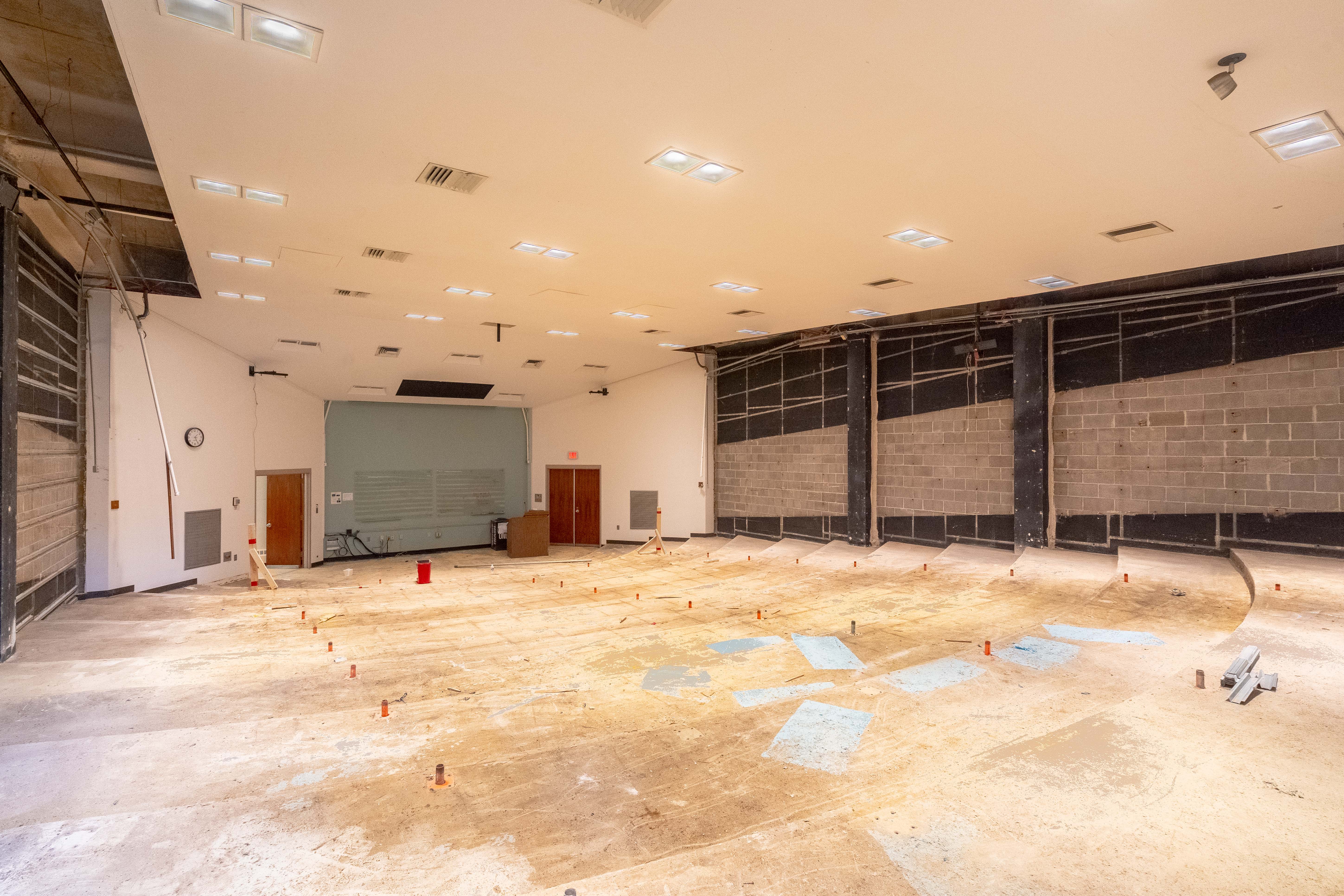 Construction of auditorium