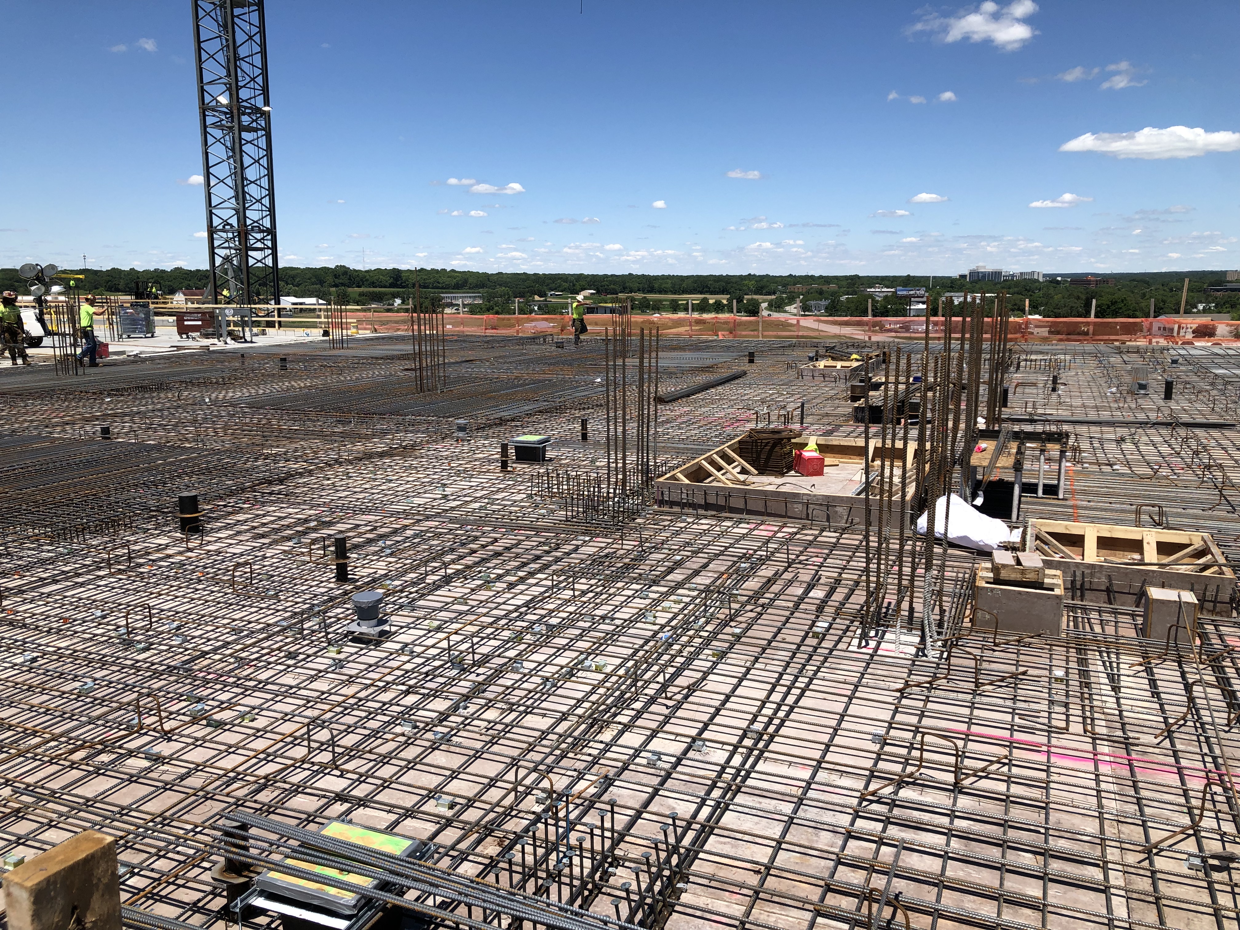 Penthouse Floor Rebar