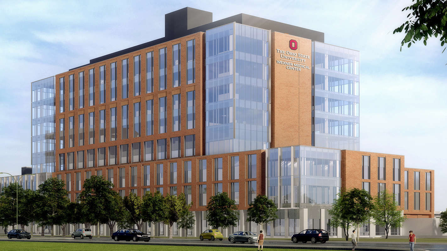 rendering of the James Outpatient Care Center