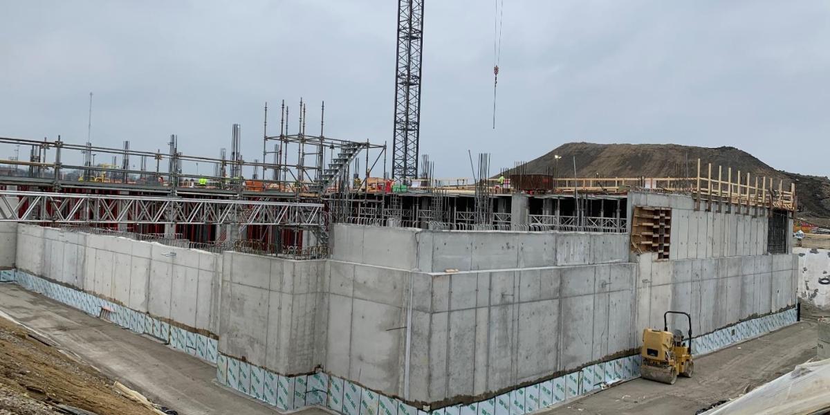 IRF exterior walls