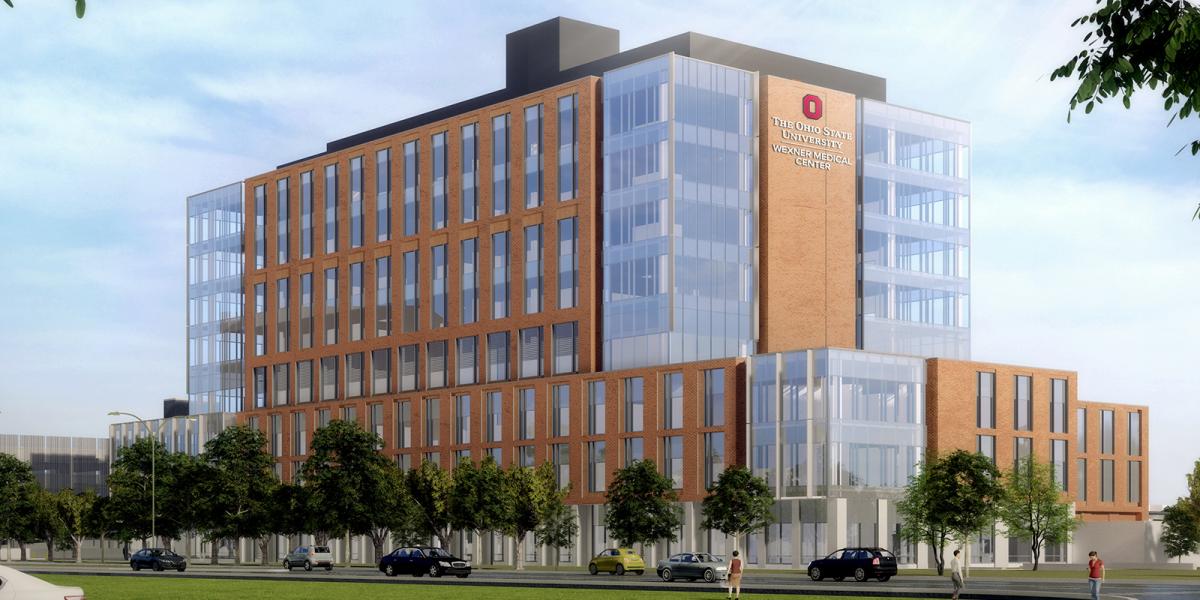 Rendering of outpatient care west campus
