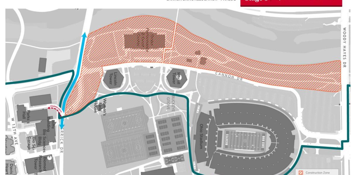 map showing cannon drive close north of herrick drive