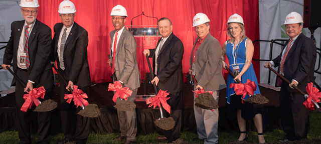 Postle Hall Ground Breaking
