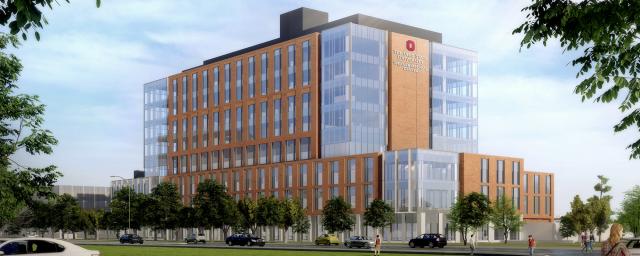 Rendering of outpatient care west campus