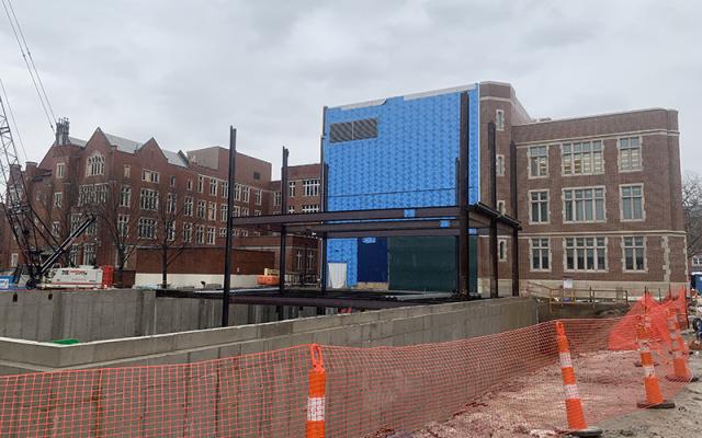 Structural Support for Interdisciplinary Health Sciences Center