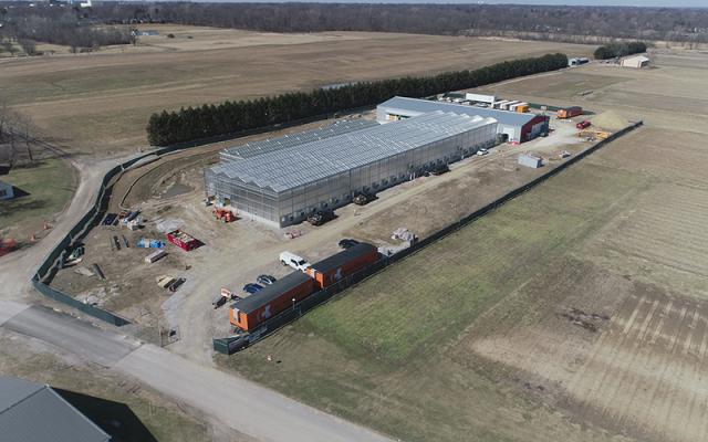 An exterior aerial view of the CEARC
