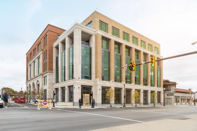 University Square South building along High St.