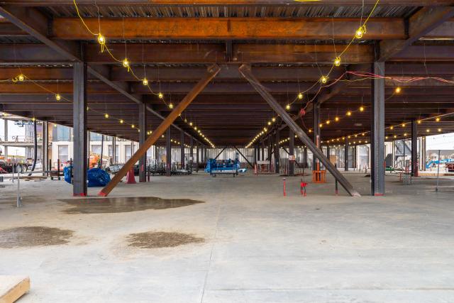 A view of the ground floor of the AHC.