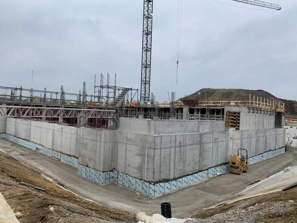 IRF exterior walls