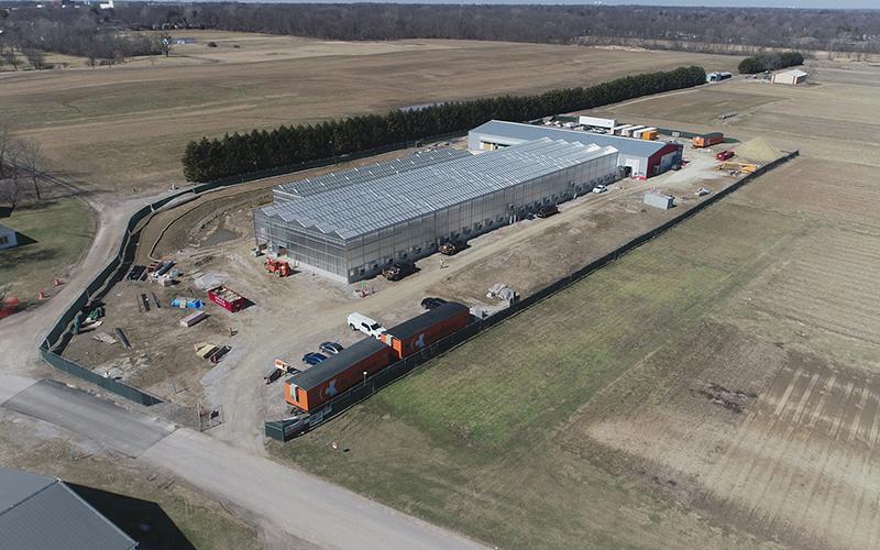 An exterior aerial view of the CEARC