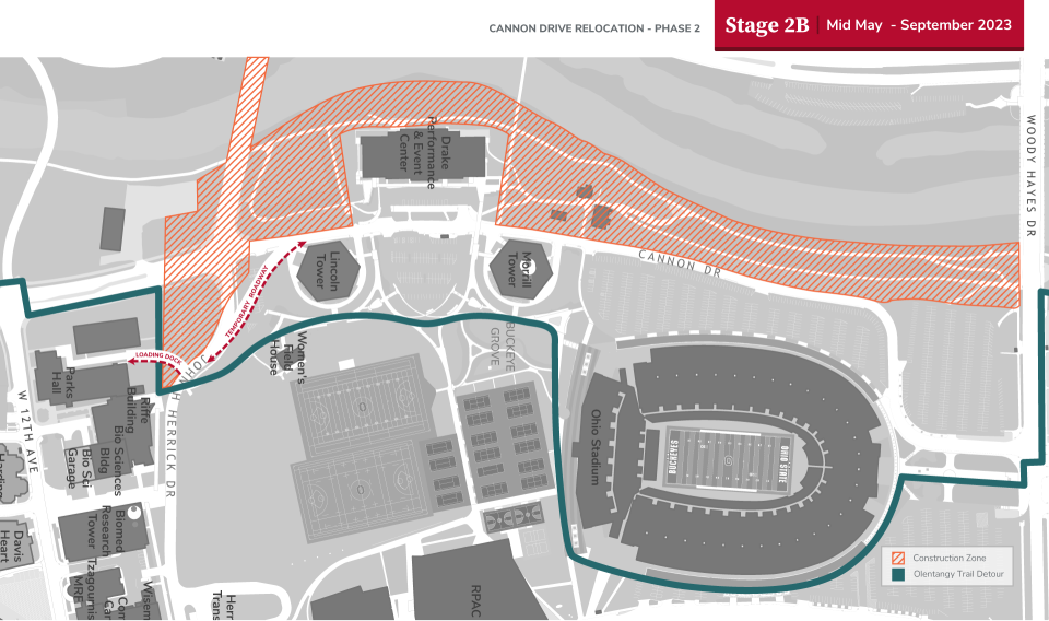 Cannon Drive Phase 2 Construction - Stage 2B Updated July 2023