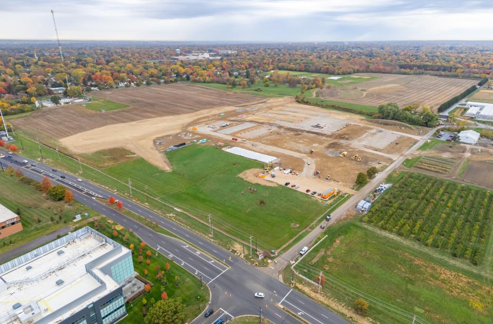 A view of the MALC site from a drone.