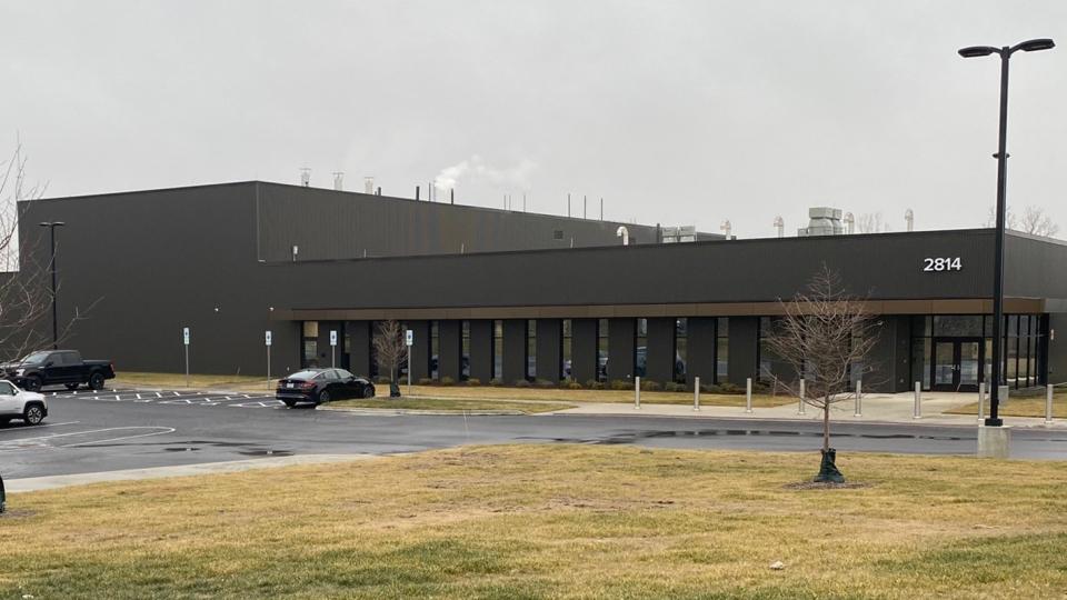 exterior of the completed Central Sterile Supply building